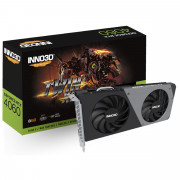 Placa de Vídeo INNO3D NVIDIA GeForce RTX 4060 TWIN X2, 8GB, GDDR6, DLSS, Ray Tracing - N40602-08D6X-173051N