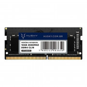 Memória Para Notebook Husky Technologies, 16GB, 2666MHz, DDR4, CL19, Preto - HTCQ003