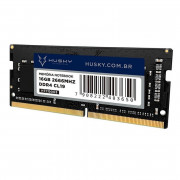 Memória Para Notebook Husky Technologies, 16GB, 2666MHz, DDR4, CL19, Preto - HTCQ003