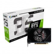 Placa de Vídeo Stormix Palit, NVIDIA GeForce, RTX 3050 , 6GB, GDDR6, DLSS, Ray Tracing, Adap Sync - NE63050018JE-1070F