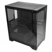Gabinete Gamer K-Mex Poseidon II Black, CG-01F9, Lateral e Frontal em Vidro, Sem Fan, Preto - CG01F9RH001CB0X