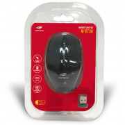 Mouse Sem Fio C3Tech, 1600 DPI, Bluetooth, Nano Receptor USB, Dual Mode, Preto - M-BT30BK