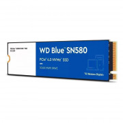 SSD WD Blue SN580, 1TB, M.2 2280, NVMe, Leituras 4.150Mbp/s, 4.150Mbp/s, Azul - WDS100T3B0E