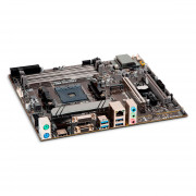 Placa Mãe Goldentec A520, Chipset A520, AMD AM4, DDR4, M.2 NVME, mATX, USB 3.0, VGA/DVI/HDMI