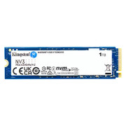 SSD Kingston 1TB NV3, M.2 2280 PCIe, NVMe, Leitura 6000MBs e Gravação 4000MBs - SNV3S/1000G