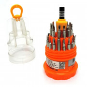 Kit Chave de Precisão 31 Peças em 1 Bestfer, Prata - BFH1464