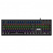 Teclado Gamer Mecânico K-Mex Dracarys KGDB, LED RGB, Switch Blue, Preto - KGDB28U0001CB0X