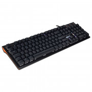 Teclado Gamer Mecânico K-Mex Dracarys KGDB, LED RGB, Switch Blue, Preto - KGDB28U0001CB0X
