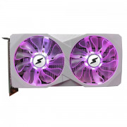 Placa De Vídeo SuperFrame AMD Radeon RX 6600 Falcon, 8GB, GDDR6, RGB, FSR, Ray Tracing, White - SF-GC-FCAM66008GD6W