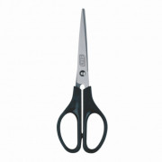 Tesoura Multiuso 17cm Lyke, UND, Aço Inox, Preto - 101864