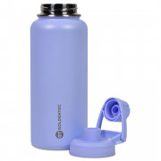 Garrafa Térmica Goldentec GT Colors 3 Inox 1L, Com Tampa, Bico e Base Emborrachado, Lilás - 63131