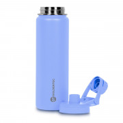 Garrafa Térmica Goldentec GT Colors 3 Inox 750ml, Com Tampa, Bico e Base Emborrachado, Lilás - 63127