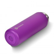 Garrafa Térmica Goldentec GT Colors 3 Inox 750ml, Com Tampa, Bico e Base Emborrachado, Roxo - 63129