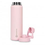 Garrafa Térmica Goldentec GT Colors CL 3 Inox 750ml, Com Tampa, Bico e Base Emborrachado, Rosa Claro - 60008