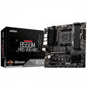 Placa Mãe MSI B550M PRO-VDH WIFI, Chipset B550, AM4, mATX, DDR4, VGA HDMI DP - 911-7C95-059