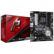 Placa Mãe ASRock B550 Phantom Gaming 4, Chipset B550, AM4, ATX, DDR4, HDMI, USB 3.2 - 90-MXBCY0-A0UAYZ