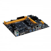 Placa Mãe BrazilPC BPC-A520M.2-TG V1.2, Chipset A520, AMD AM4, DDR4, M.2 NVME, mATX, Lan Gigabit, USB 3.0, VGA/HDMI