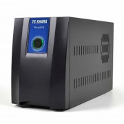Estabilizador TS Shara Powerest 1500VA, 6 Tomadas 10A, Entrada Bivolt, Saída 115V, Preto - 9009