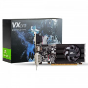 Placa de Vídeo VXpro G210LP, NVIDIA GeForce 1GB, DDR3, 64 Bits, Low Profile, HDMI, DVI, VGA - G210LP-1GD3