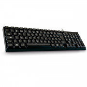 Teclado Golden, USB 2.0, ABNT2, Slim, Preto - TCN950