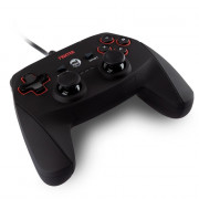Controle Dazz Dual Shock Fighter Para PS3, PC, USB 2.0, Preto - 623397