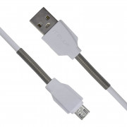 Cabo de Dados Micro USB Para V8 IT-BLUE, 2 Metros, Branco - LE-841V-2
