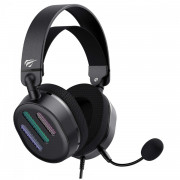 Headset Gamer Havit Gamenote H2038U, RGB, Drivers 50mm, Preto - HV-H2038U-BK