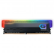 Memória Geil Orion RGB, 8GB 3200MHz, DDR4, Gray, Preto - GAOSG48GB3200C22SC