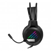 Headset Gamer TGT B53, Rainbow, Drivers 50mm, Preto - TGT-B53-RBW01