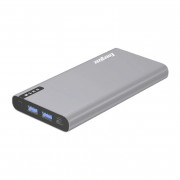 Carregador Portátil Power Bank Energizer Ultimate, 10.000Mah, 3 Portas (2xUSB, 1XUSB-C), Cinza - UE10047PQ GY