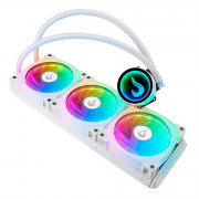 Water Cooler Gamer Rise Mode Frost Pro, ARGB, Intel e AMD, 360mm, Branco - RM-WCF-07-ARGB