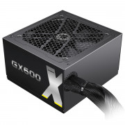 Fonte Gamemax GX600, 600W, 80 Plus Gold, PFC Ativo, Com Cabo, Preto - GX600WBKPSS7710BR
