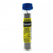 Solda Tubo Emavi, 1,0MM, 25G, Com 4 Metros - 9702