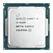 Processador Intel Core i3-9100F, LGA 1151, Cache 6MB, 3.60GHz (4.20Ghz Turbo), OEM