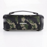 Caixa de Som Portátil Daewoo, Soundbox 60, Bluetooth 5.0, 60W RMS, Camuflada - DW1191CA