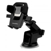 Suporte Universal Veicular Para Smartphone e Celular H`Maston, Preto - CJ-02