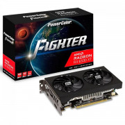 Placa de Vídeo PowerColor AMD Fighter Radeon RX 6500 XT, 4GB, GDDR6, FSR, Ray Tracing - AXRX 6500XT 4GBD6-DHV3