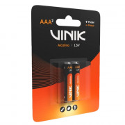 Pilhas AAA Vinik, Com 2 Pilhas 1.5V, Preto - VP3AB2A