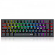 Teclado Mecânico Gamer Redragon Ryze Pro, RGB, Wireless, Bluetooth, Switch Brown, ABNT2, Preto - K633RGB-PRO (PT-BROWN)