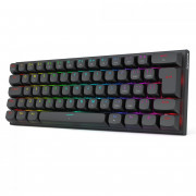 Teclado Magnético Gamer Fidd 8K HZ, USB, RGB, 60%, ABNT2, Switch Pink Magnético, Preto - PINK K683-RGB