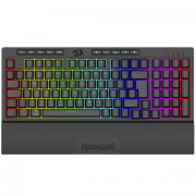 Teclado Gamer Redragon Shiva Pro 98, RGB, Wireless, Bluetooth, Membrana, ABNT2, Preto - K515RGB-PRO PT