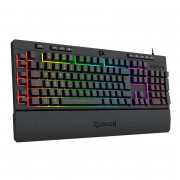 Teclado Gamer Redragon Shiva, RGB, Membrana, ABNT2, Preto - K512RGB V2