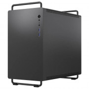 Gabinete Gamer Bluecase Tiny, mATX, Lateral Vidro, USB 3.0, Sem Fan, Sem Fonte, Preto - BG-056B