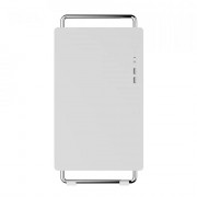 Gabinete Gamer Bluecase Tiny, mATX, Lateral Vidro, USB 3.0, Sem Fan, Sem Fonte, Branco - BG-056W