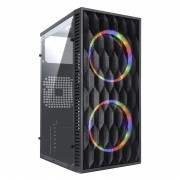 Gabinete Gamer Vinik Wave, M-ATX, Mid Tower, Lateral Acrílico, Preto - GGWACBK