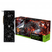 Placa de Vídeo Gainward NVIDIA GeForce RTX 5070 Ti Phoenix, 16GB, GDDR7, DLSS, Ray Tracing - NE7507TS19T2-GB2031C
