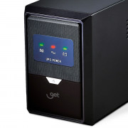 Nobreak Get UPS 1200VA, Bivolt, 6 Tomadas, Saída 115V, Preto - 71849