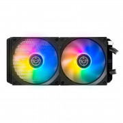 Water Cooler TGT Spartel V2, Rainbow, 240mm, Preto - TGT-SPLV240-BK01