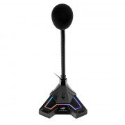 Microfone Gamer C3Tech Podcast, USB, Condensador, Preto - MI-G100BK