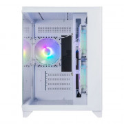 Gabinete Gamer Bluecase Soul Pro, mATX, Lateral Vidro, USB 3.0, 3x Fan, Sem Fonte, Branco - BG-052